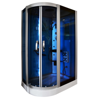 M-SPA - Sprchovací box 8220P s hydromasážou 120 x 85 x 215 cm, pravá verzia
